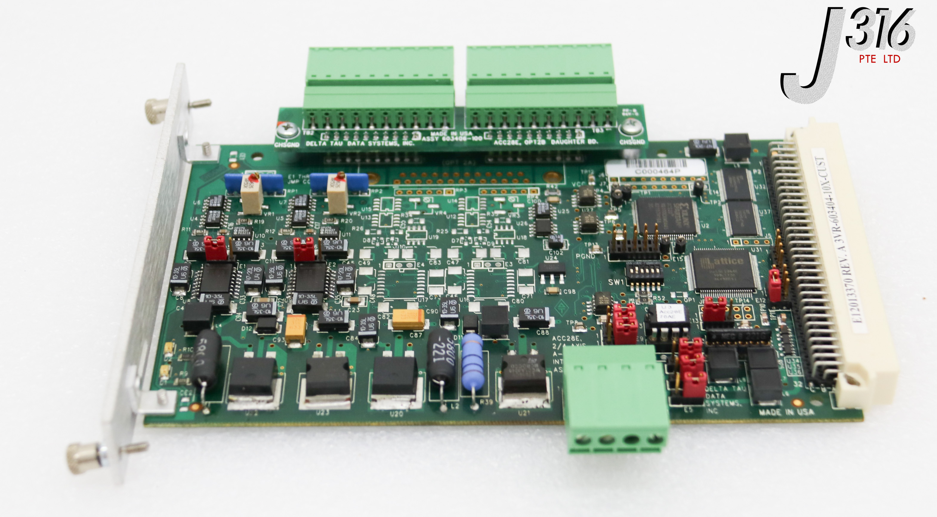 34291 DELTA TAU PCB, ACC28E, 2/4 AXIS A-D I/F, 603406-100